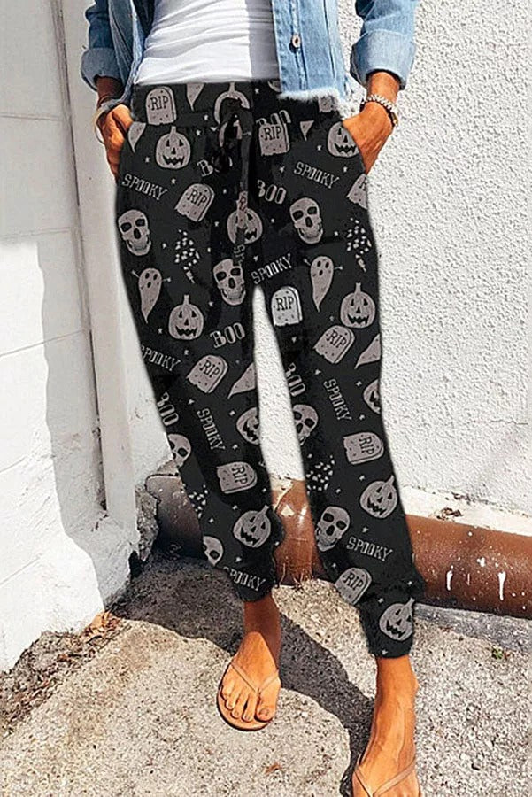 Only Sunshine Leopard Casual Pants