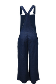 Lässiger, einfarbiger, trägerloser Jumpsuit mit Taschenfalten
