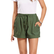 Gray Strive Pocketed Tencel Shorts