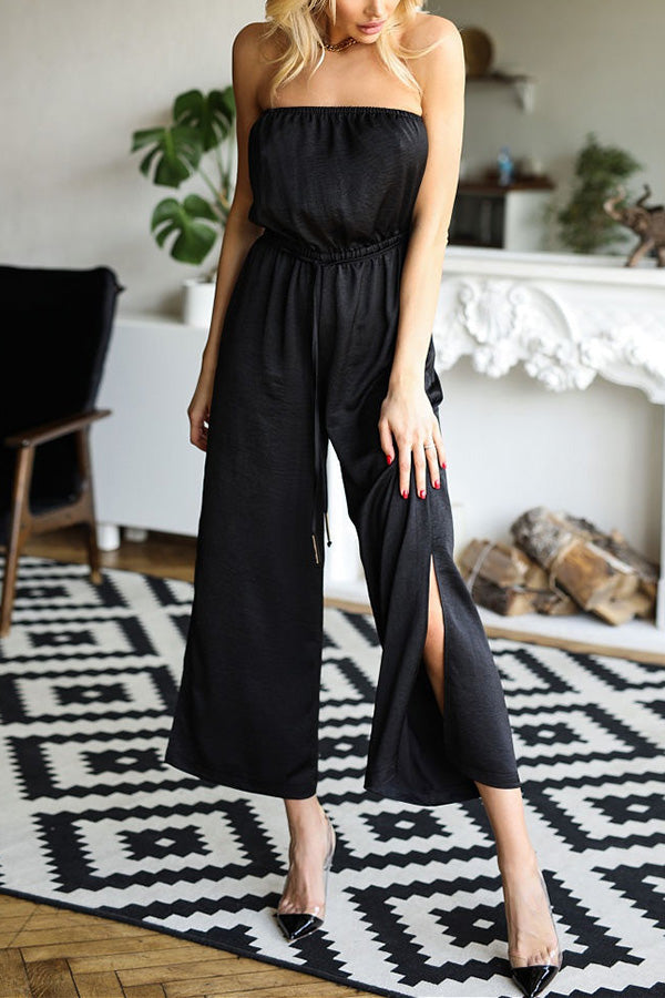 Wish And Wander Off Shoulder Jumpsuit