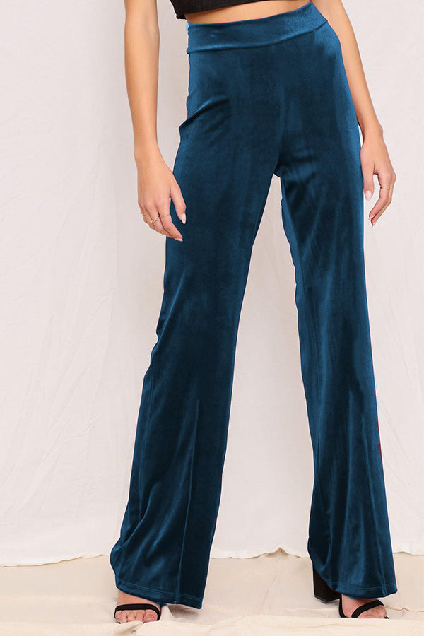 High Waist Loose Stretch Pants