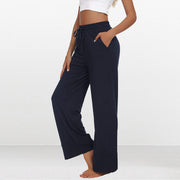 Yoga Fitness Jogging Loose Waist Wide Leg Pants