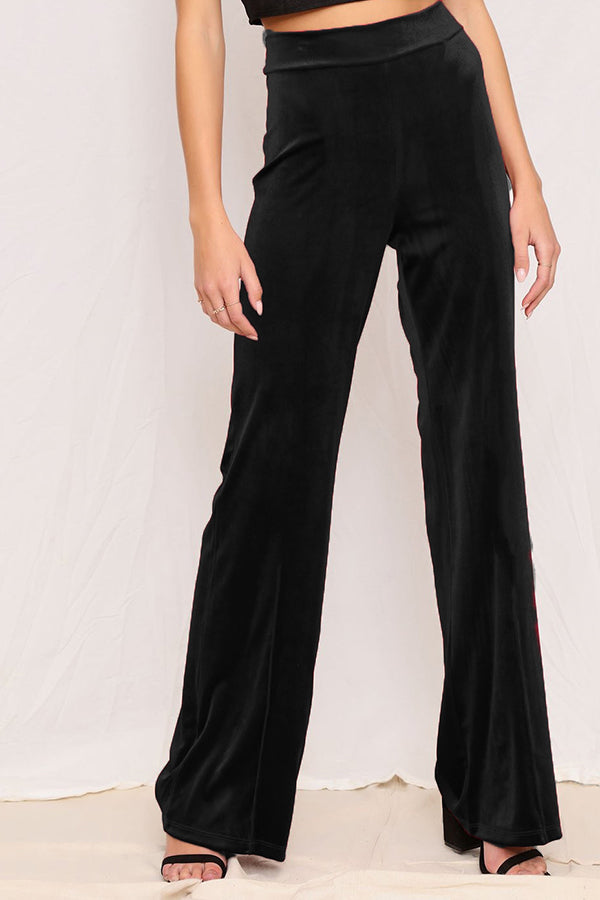 High Waist Loose Stretch Pants