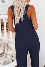 Spring Ahead Pocketed Thermal Jumpsuit