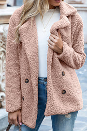 Button Lapel Loose Jacket